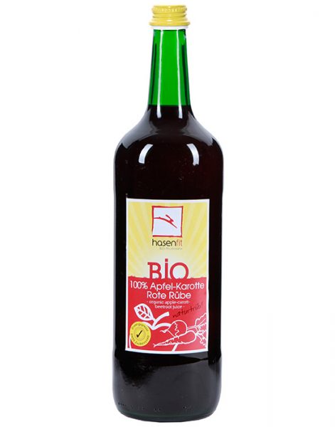 BIO 100% Apfel Karotte Rote Rüben Saft