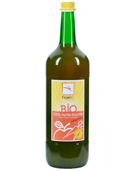 BIO 100% Apfel-Karotten Saft