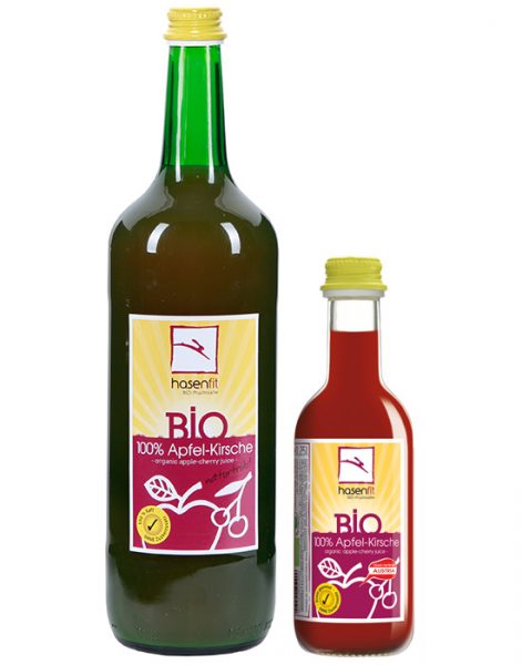 BIO 100% Apfel-Kirsch Saft